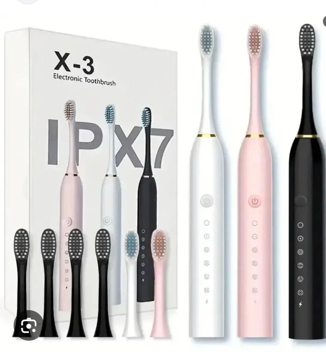 Havenly™ Elite X-3 Sonic Electric Toothbrush – IPX7 Waterproof & 6 Smart Modes , Electric Toothbrush with Smart Modes - HAVENLY