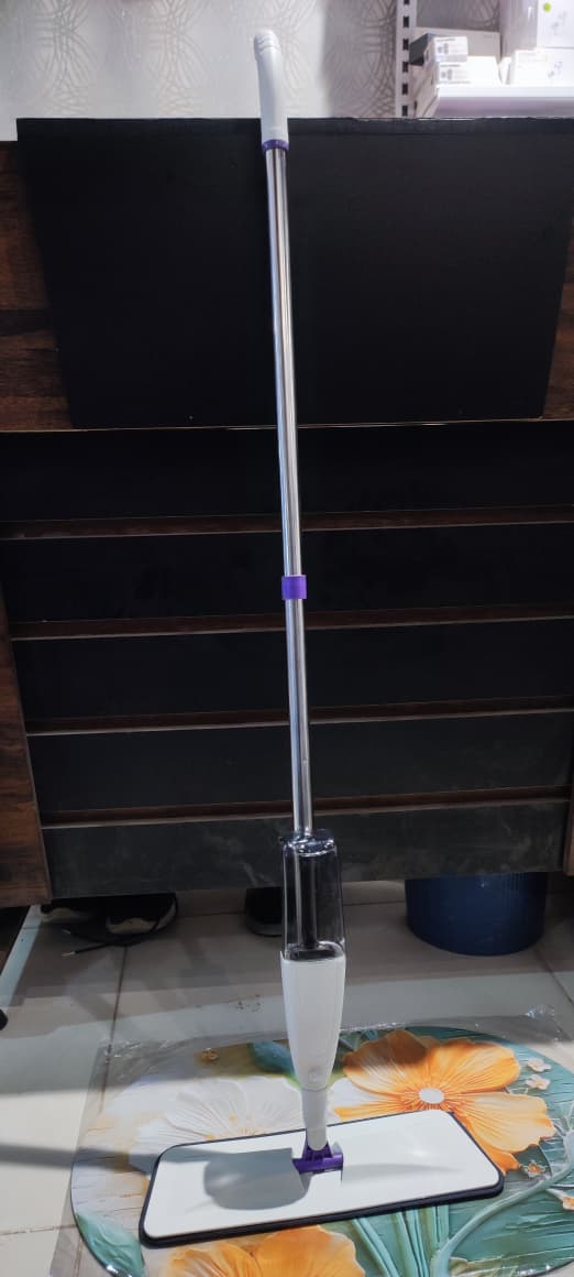 Havenly™ 360° Rotating Professional Spray Mop | Integrated Refillable Water Bottle & Dual-Action Microfiber Pads | Lightweight & Durable Floor Cleaning System - HAVENLY