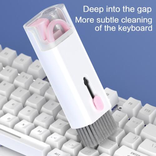 Havenly™ 7-in-1 Professional Electronics Cleaning Kit | Multi-Function Keyboard Brush & Earphone Cleaning Pen | Portable Screen Cleaner Tool Set for Laptops, AirPods & Smartphones - HAVENLY