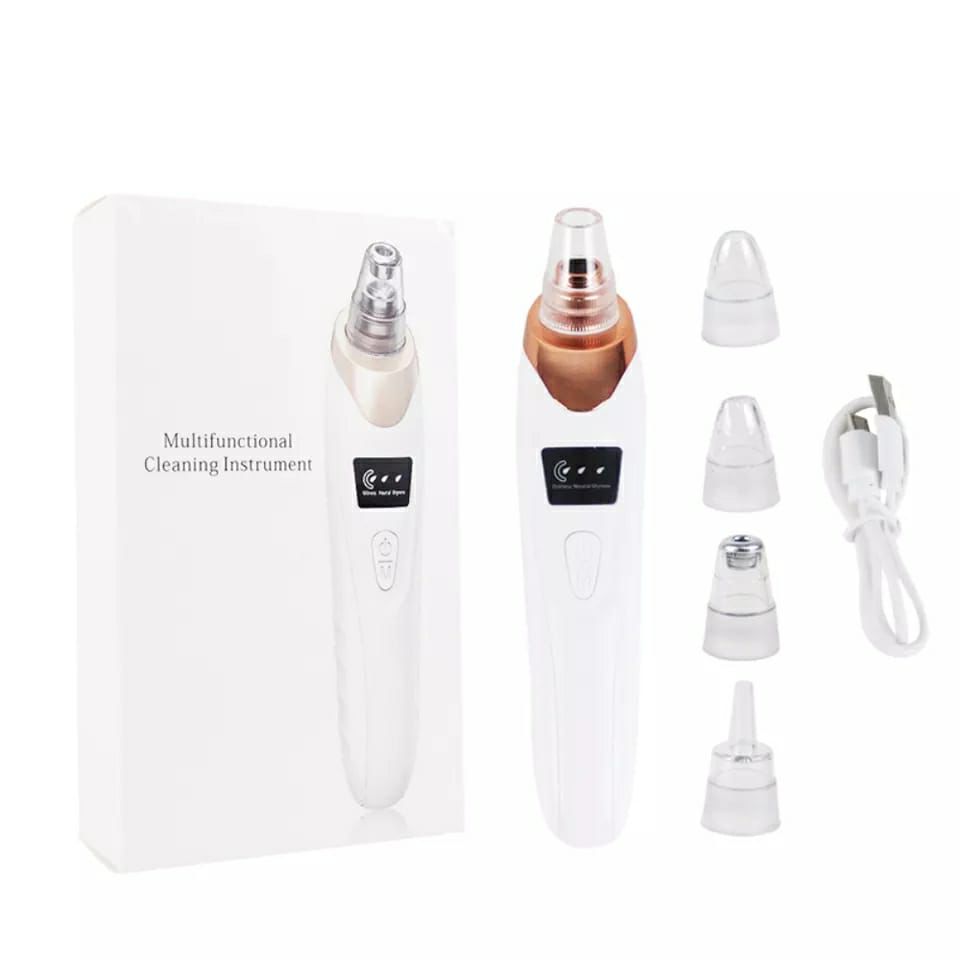 Havenly™ Professional Electric Blackhead Remover | 5-in-1 Vacuum Pore Cleaner & Acne Suction Machine | USB Rechargeable Skin Exfoliating Tool - HAVENLY